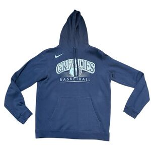 Memphis Grizzlies Men’s Nike Hoodie in Navy Blue, Size Medium